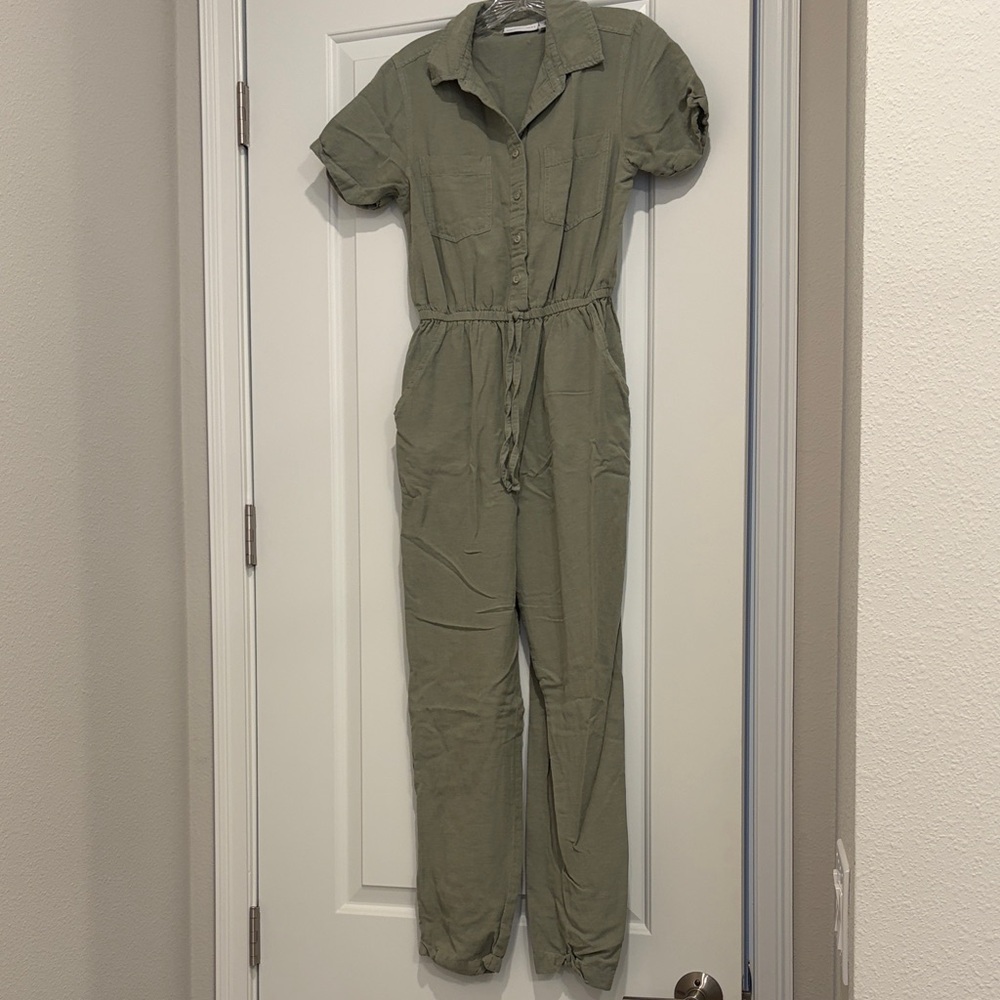 Sincerely Jules Olive Green Jumpsuit women’s S